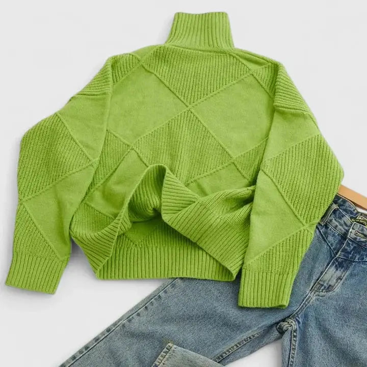 Maelle | Soft High-Neck Sweater Mijn winkel