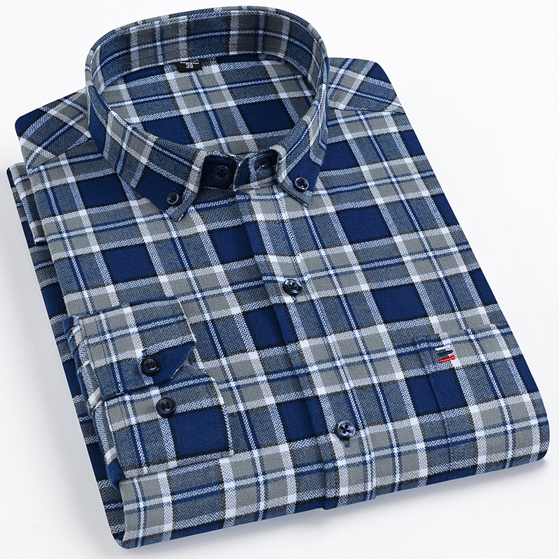 Oreste – Men’s Checked Cotton Shirt