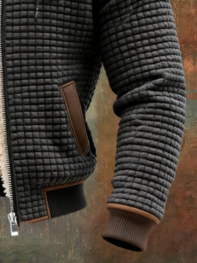 THE MATTEO QUILTED FLEECE JACKET