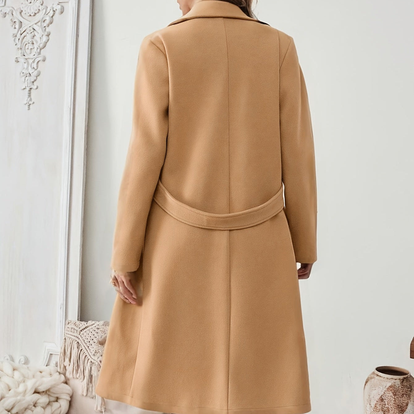 The Elara™ Elegant H-Line Coat