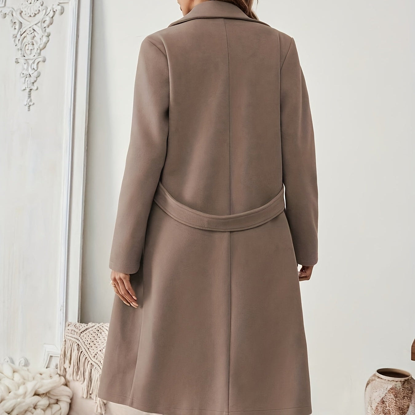 The Elara™ Elegant H-Line Coat