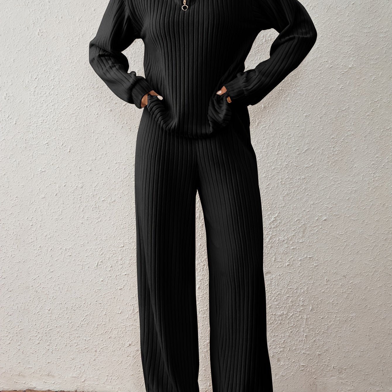 Noelia – Ribbed Lounge Set