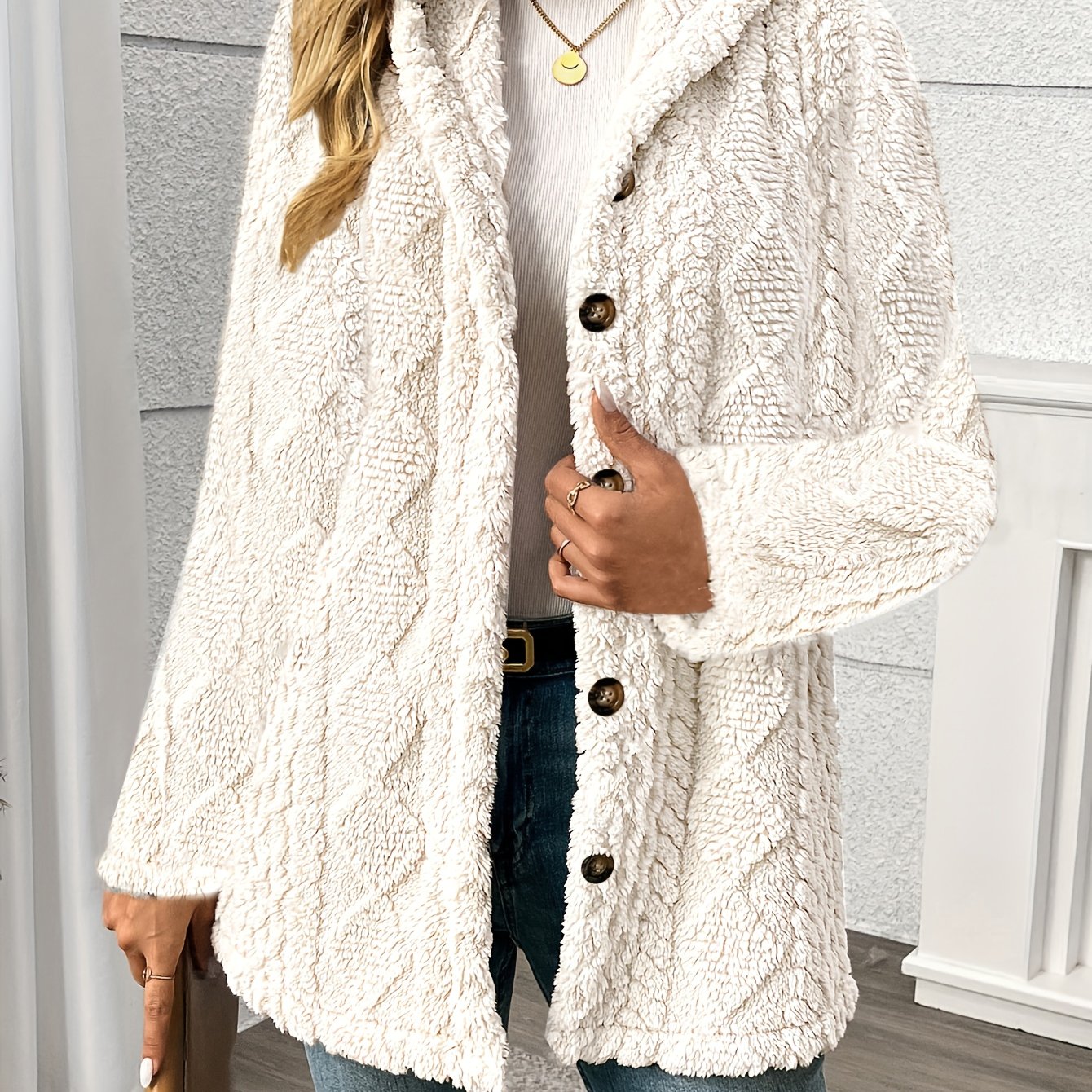 The Amelia Teddy Coat