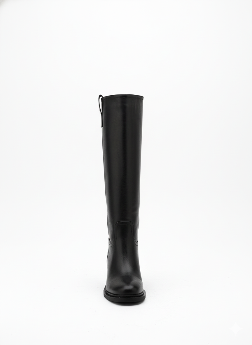 AMIRA™ – High Leather-Look Boots