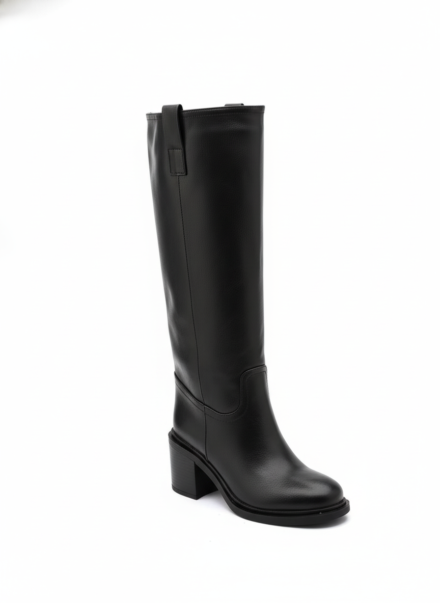 AMIRA™ – High Leather-Look Boots
