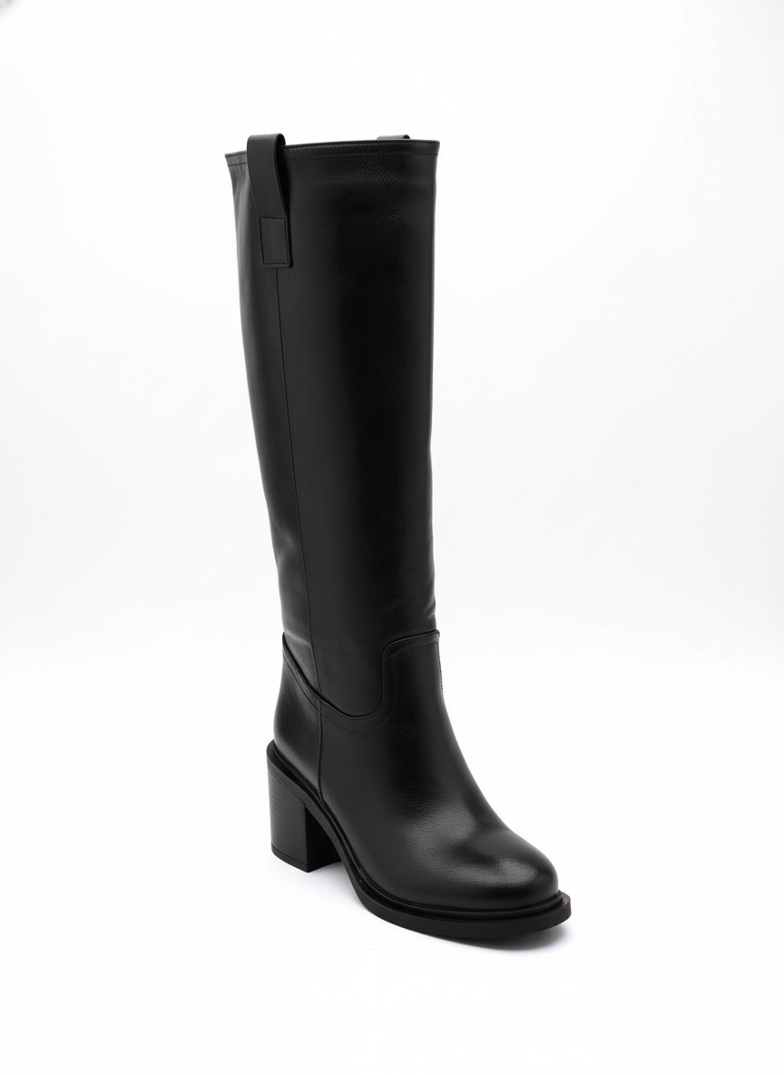 AMIRA™ – High Leather-Look Boots