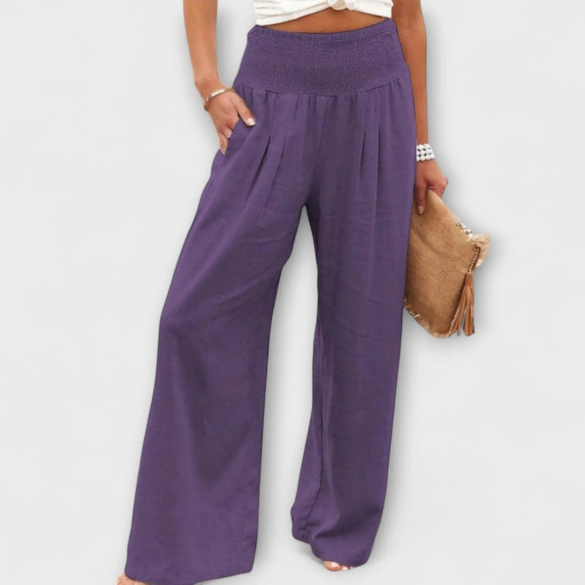 Thearya - Casual Wide Pants Mijn winkel