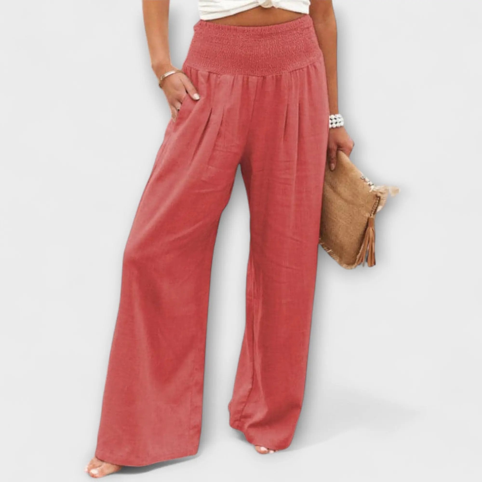Thearya - Casual Wide Pants Mijn winkel