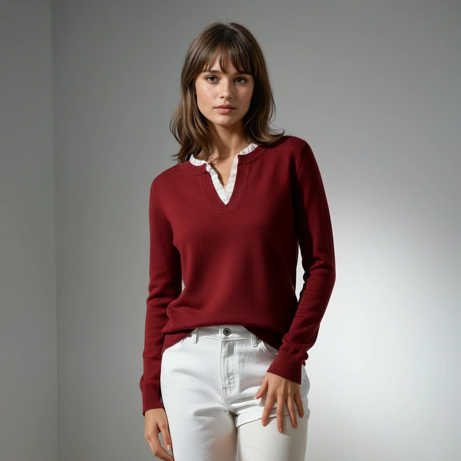 Céline V-Neck Knit