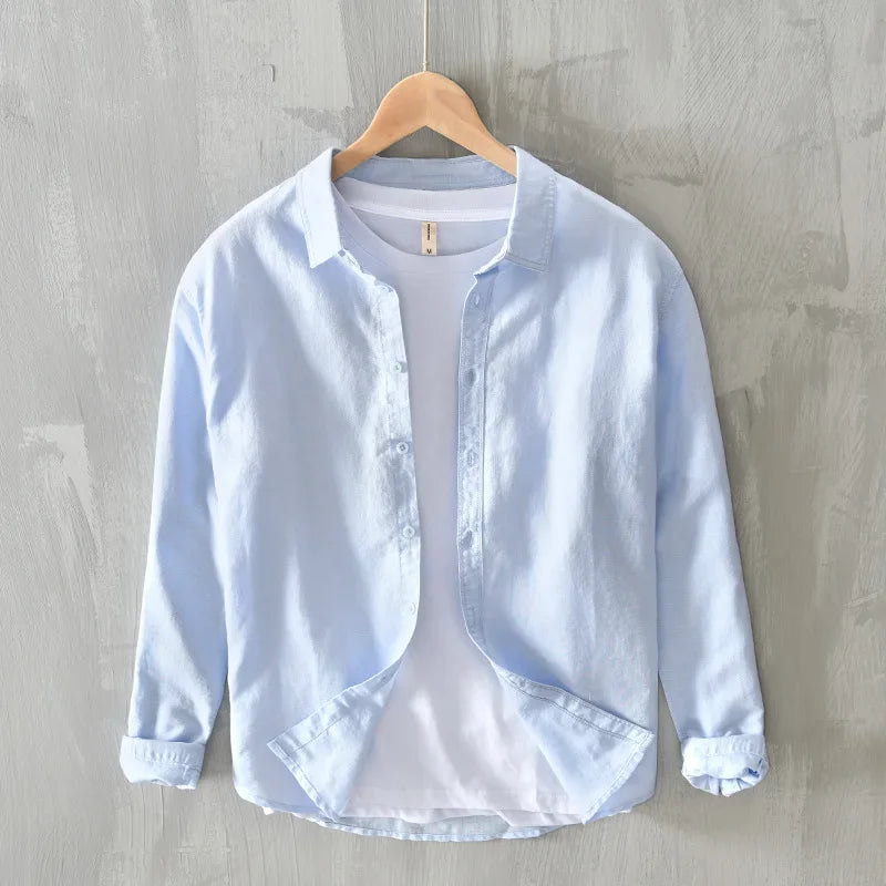 Positano | Cotton-Linen Tailored Shirt