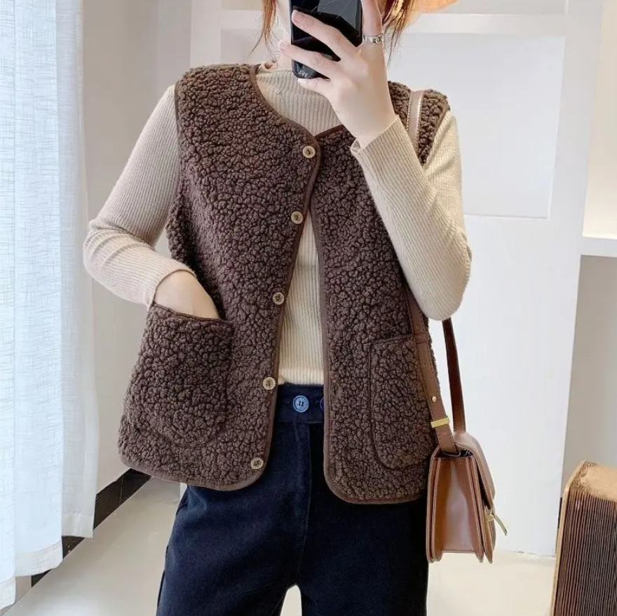 Améliane Wool Blend Cardigan