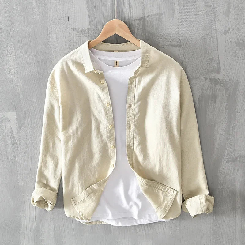 Positano | Cotton-Linen Tailored Shirt