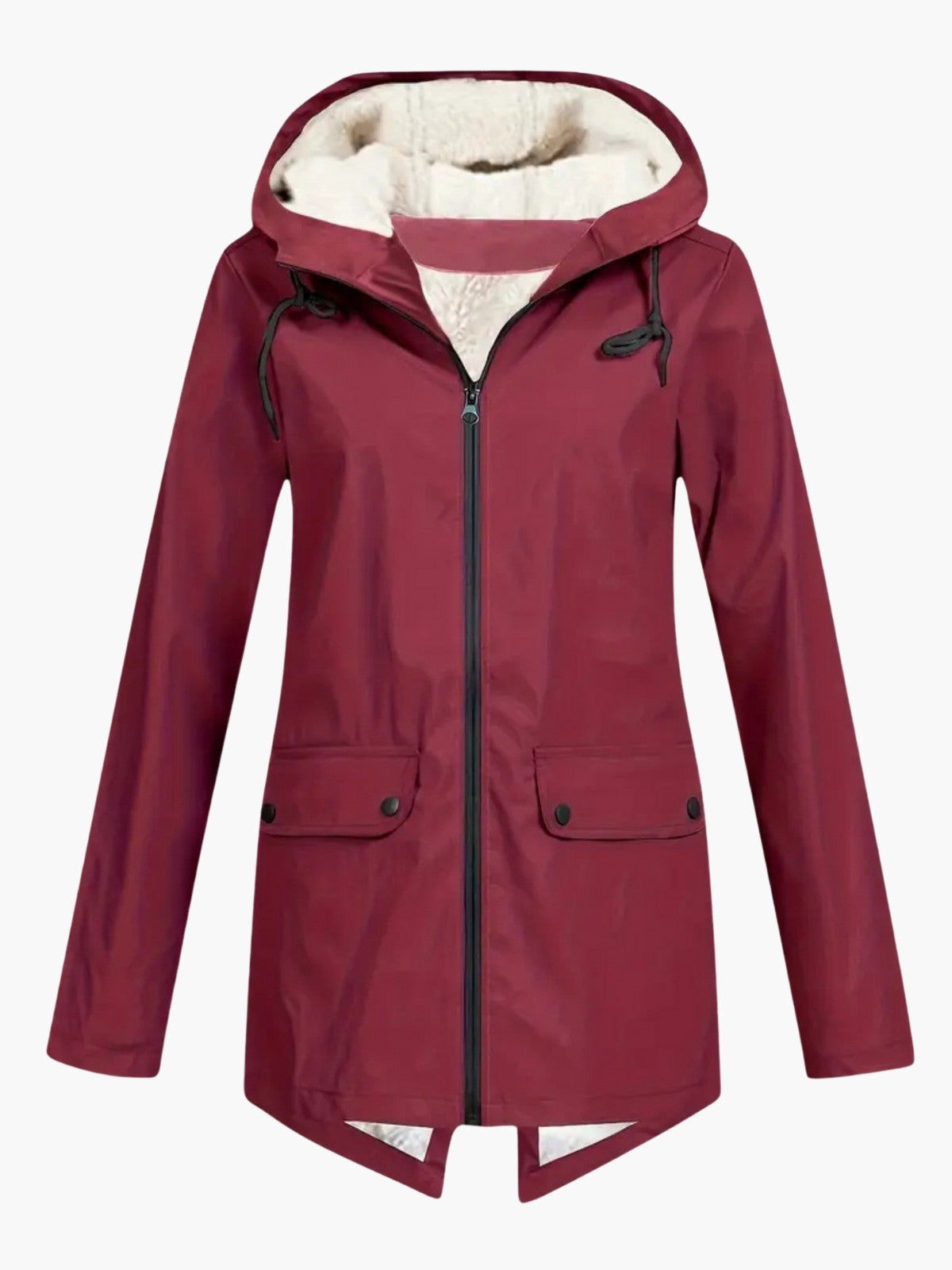 Isolde | Fleece-Lined Rain Parka Timeless Vogue