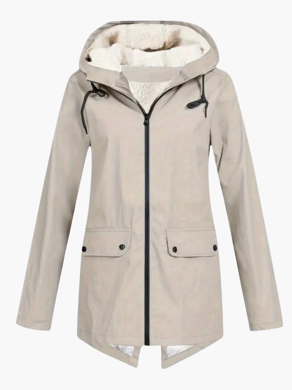 Isolde | Fleece-Lined Rain Parka Timeless Vogue