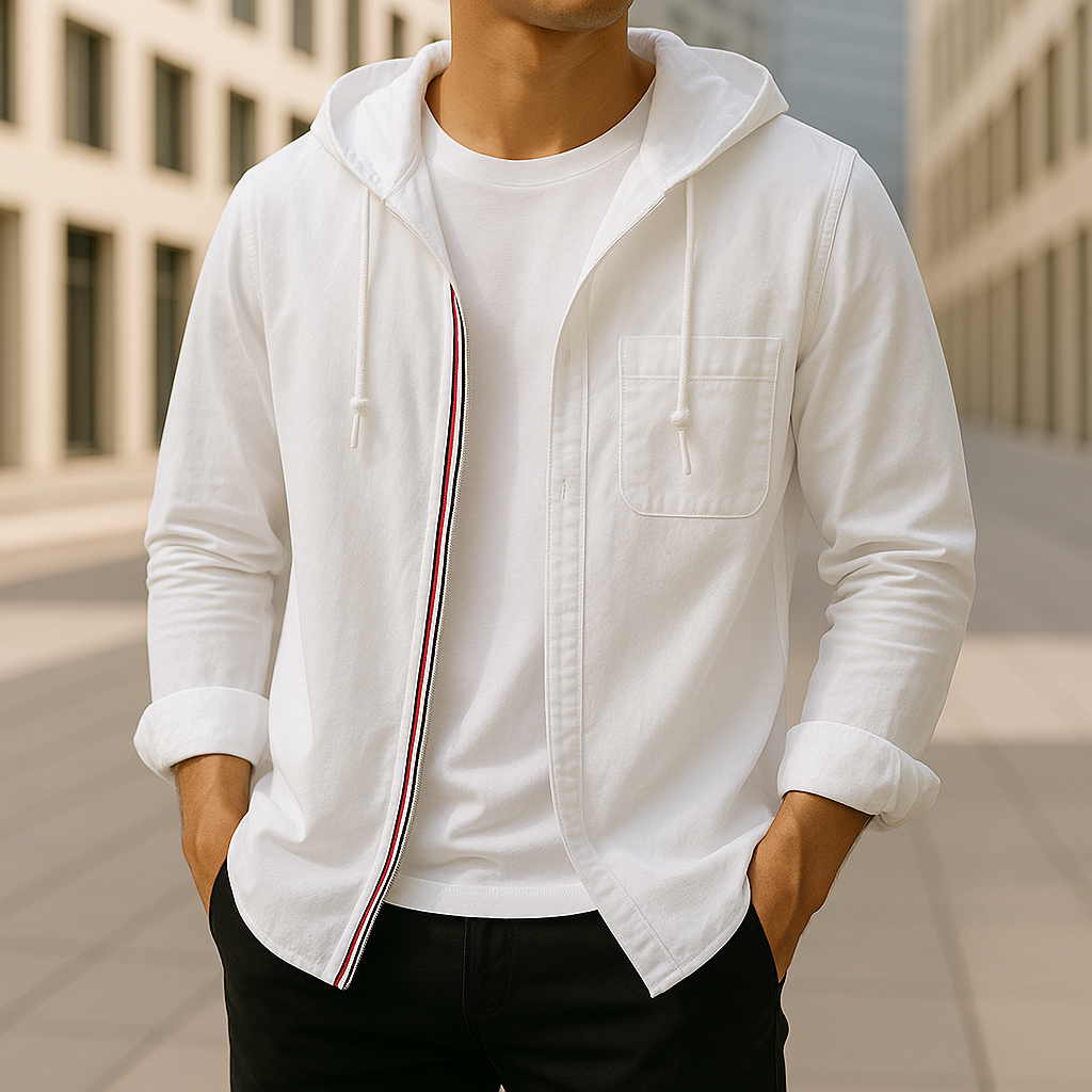Vanni | Lightweight Hooded Shirt