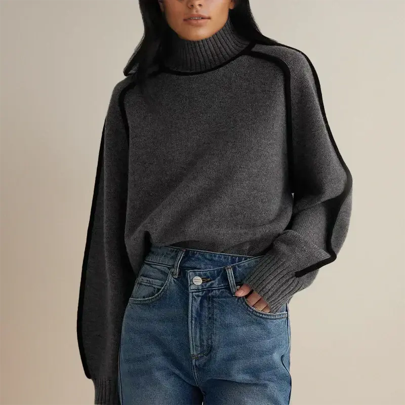 Celeste – Modern Knit Turtleneck Mijn winkel