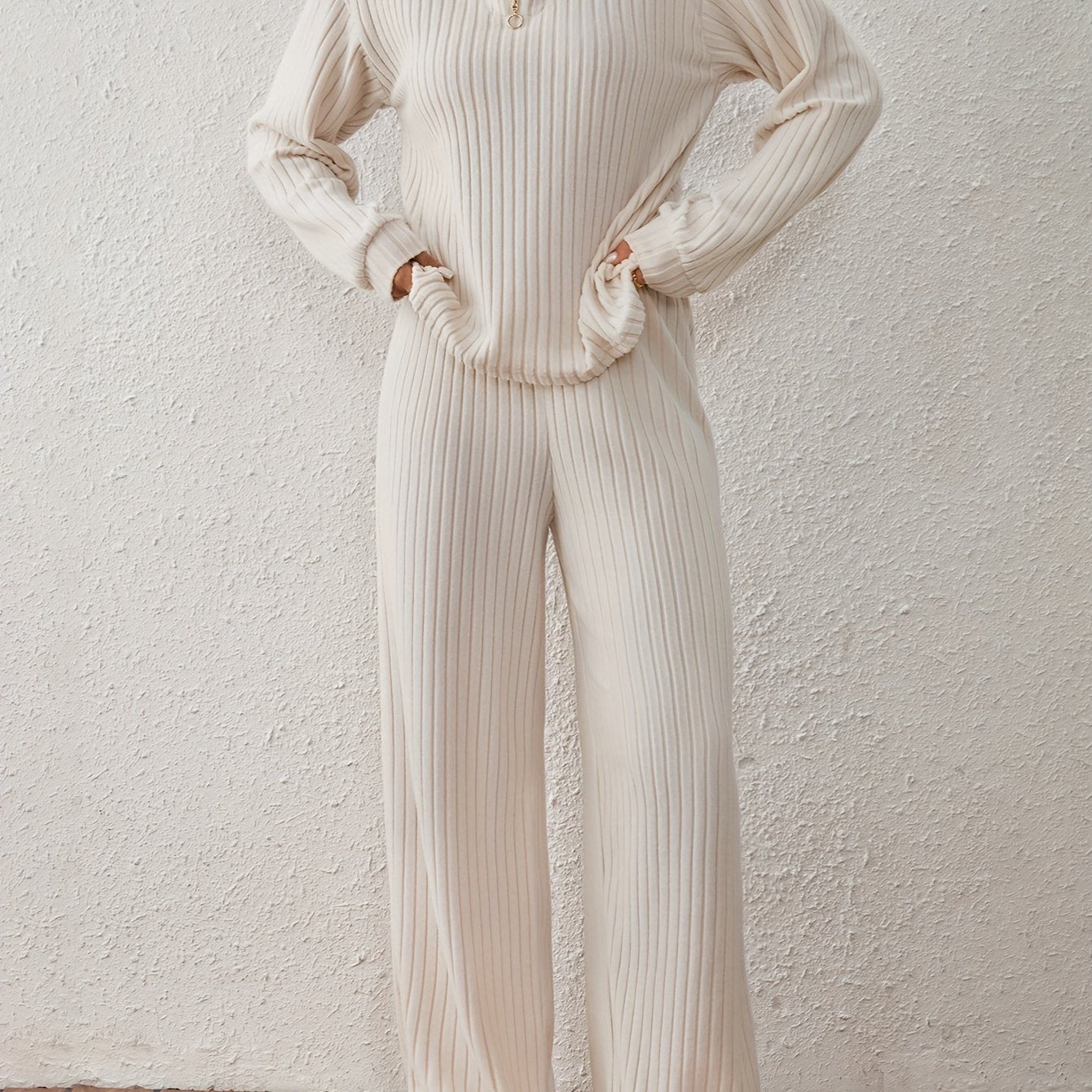 Noelia – Ribbed Lounge Set