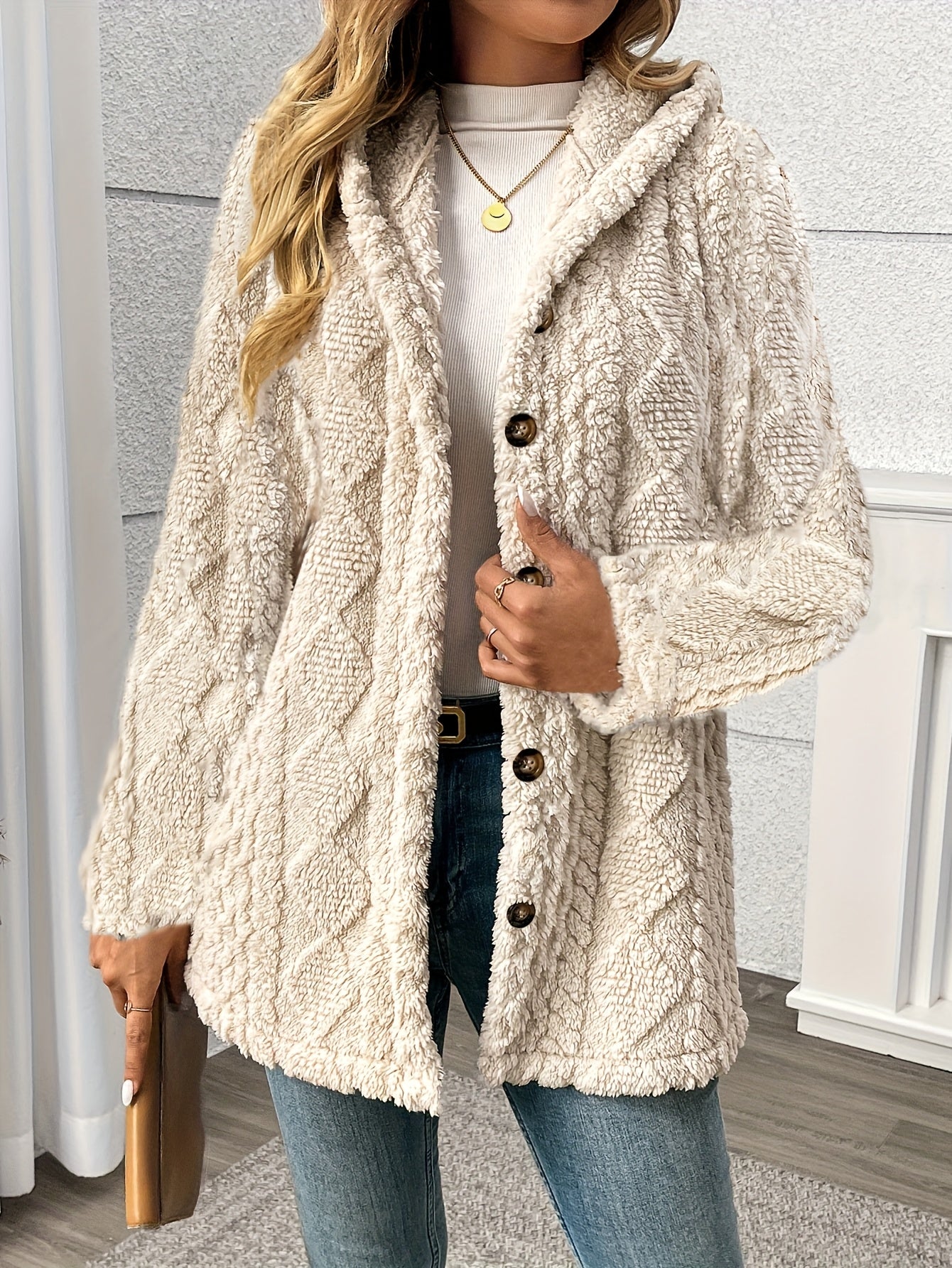 The Amelia Teddy Coat
