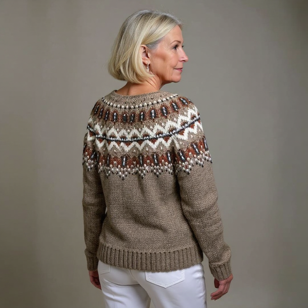 Adeline | Nordic Knit Cardigan Timeless Vogue