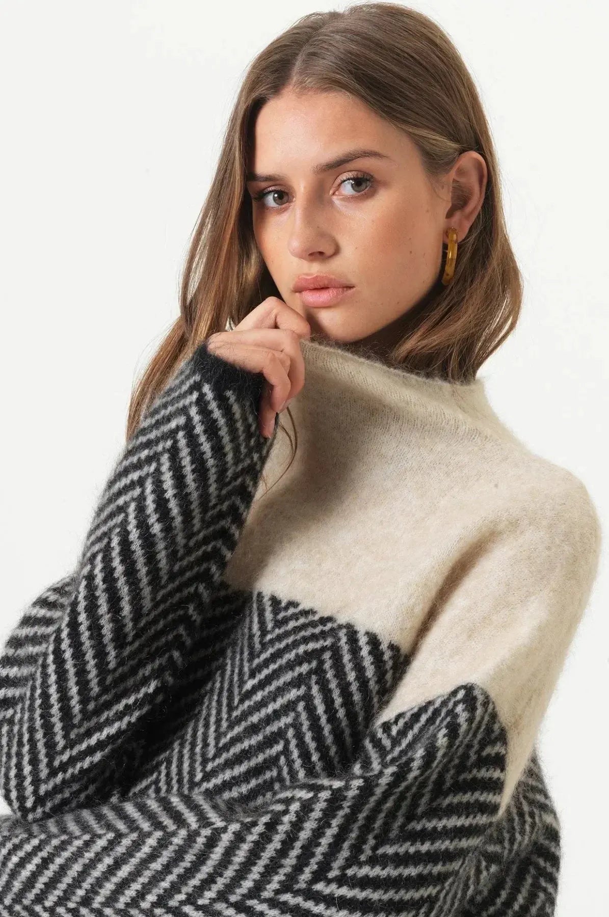 Serène | Knit Turtleneck Sweater Mijn winkel