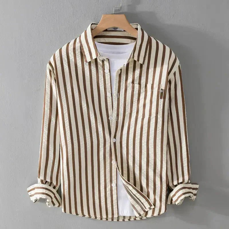Arturo | Striped Cotton Shirt