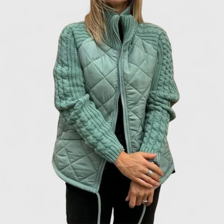 Elara Patchwork Jacket Timeless Vogue