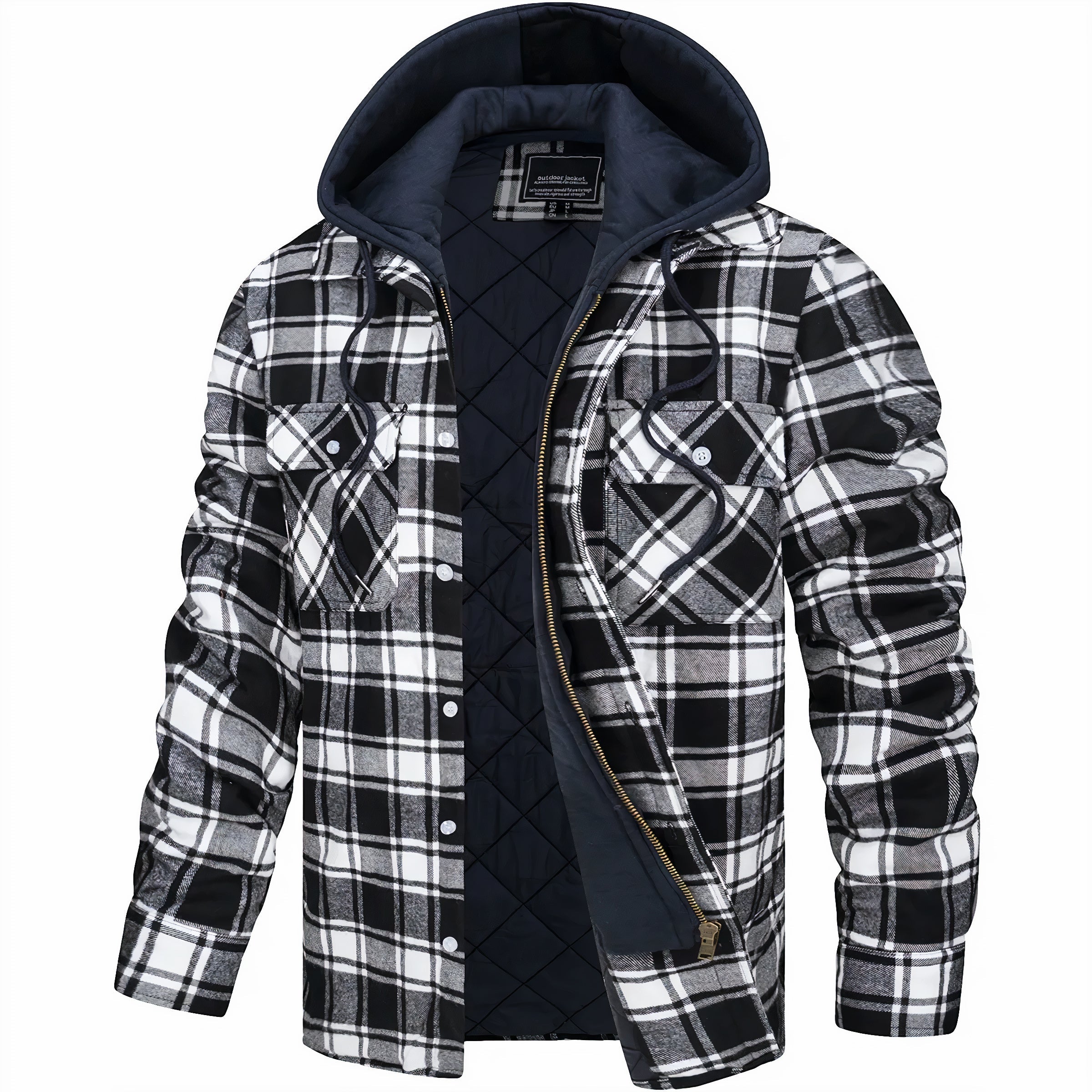 The Calixte™ Checked Zip Jacket