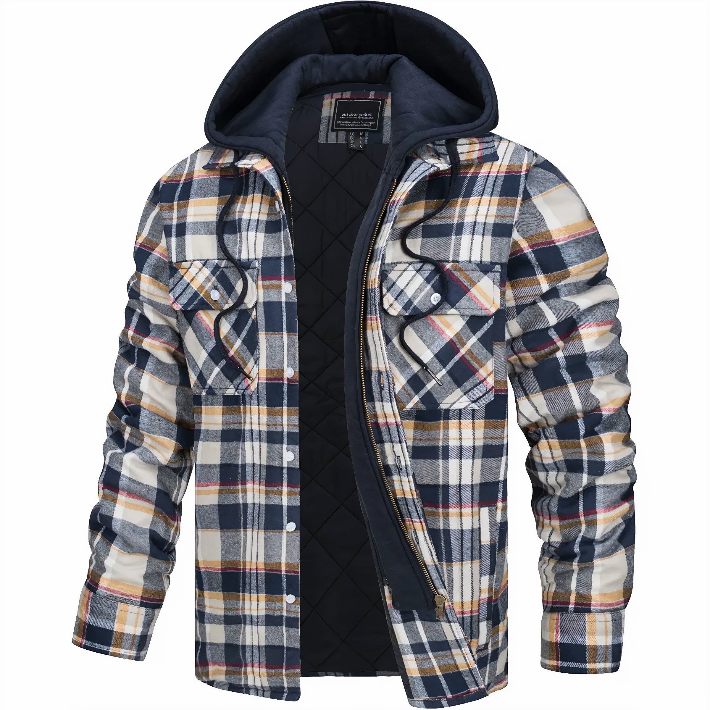 The Calixte™ Checked Zip Jacket