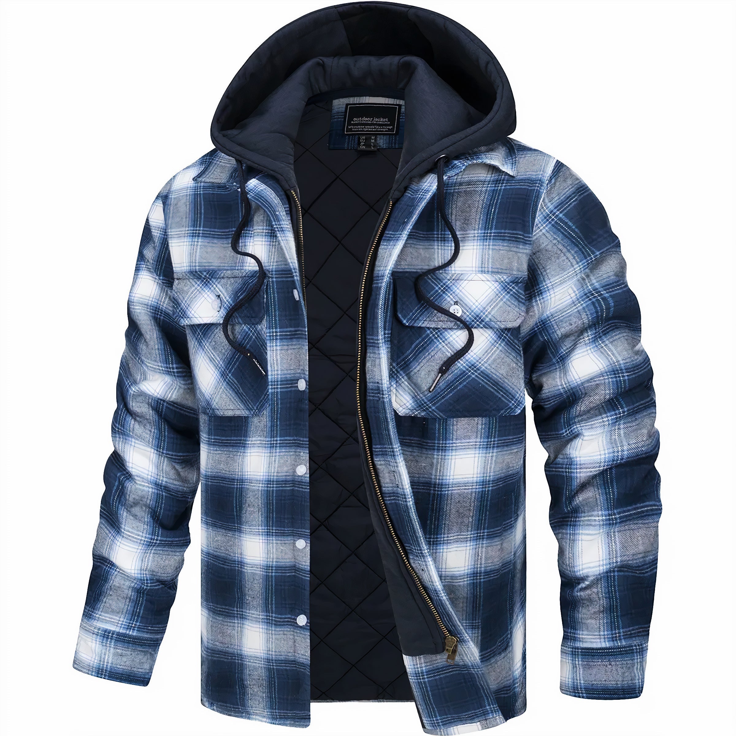 The Calixte™ Checked Zip Jacket