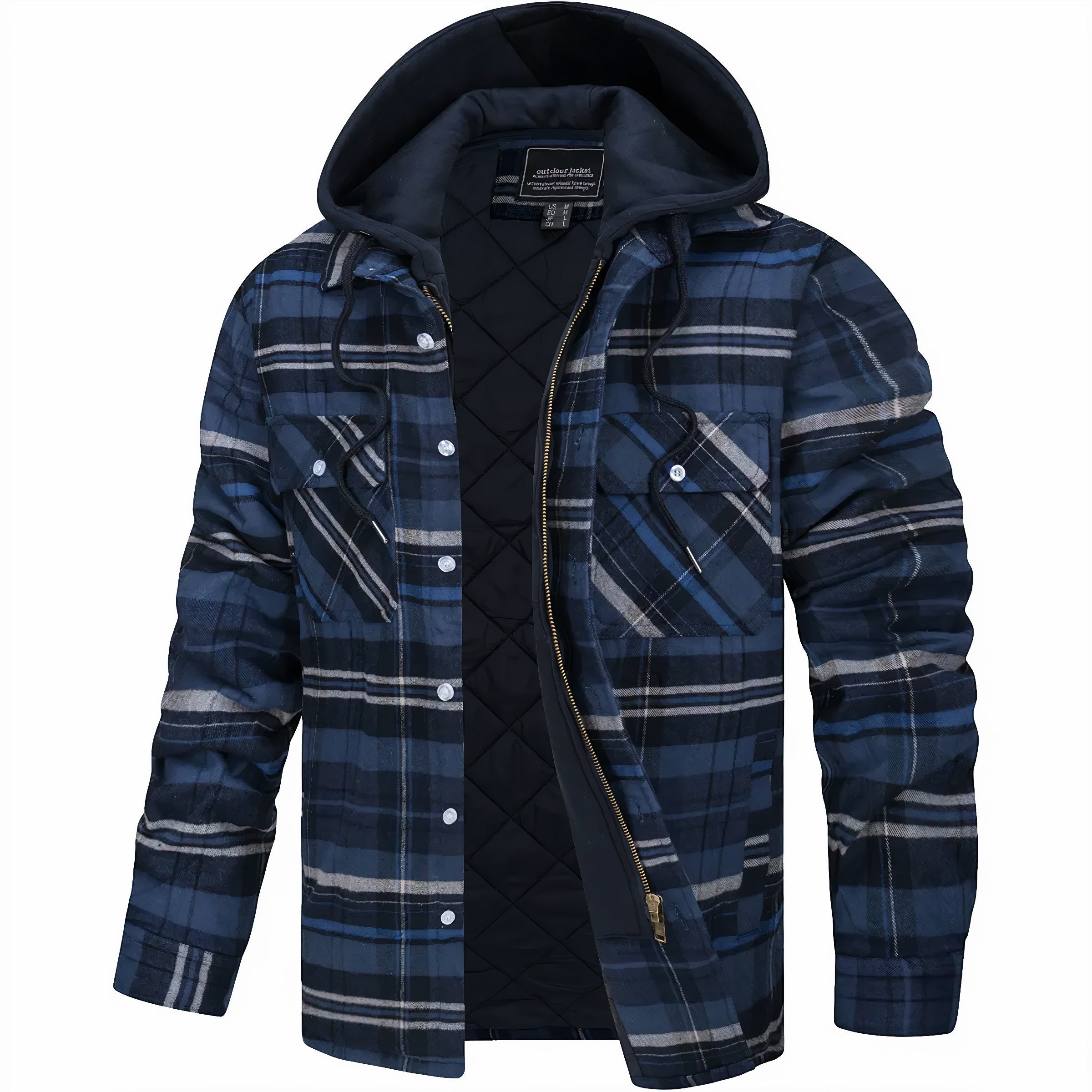 The Calixte™ Checked Zip Jacket