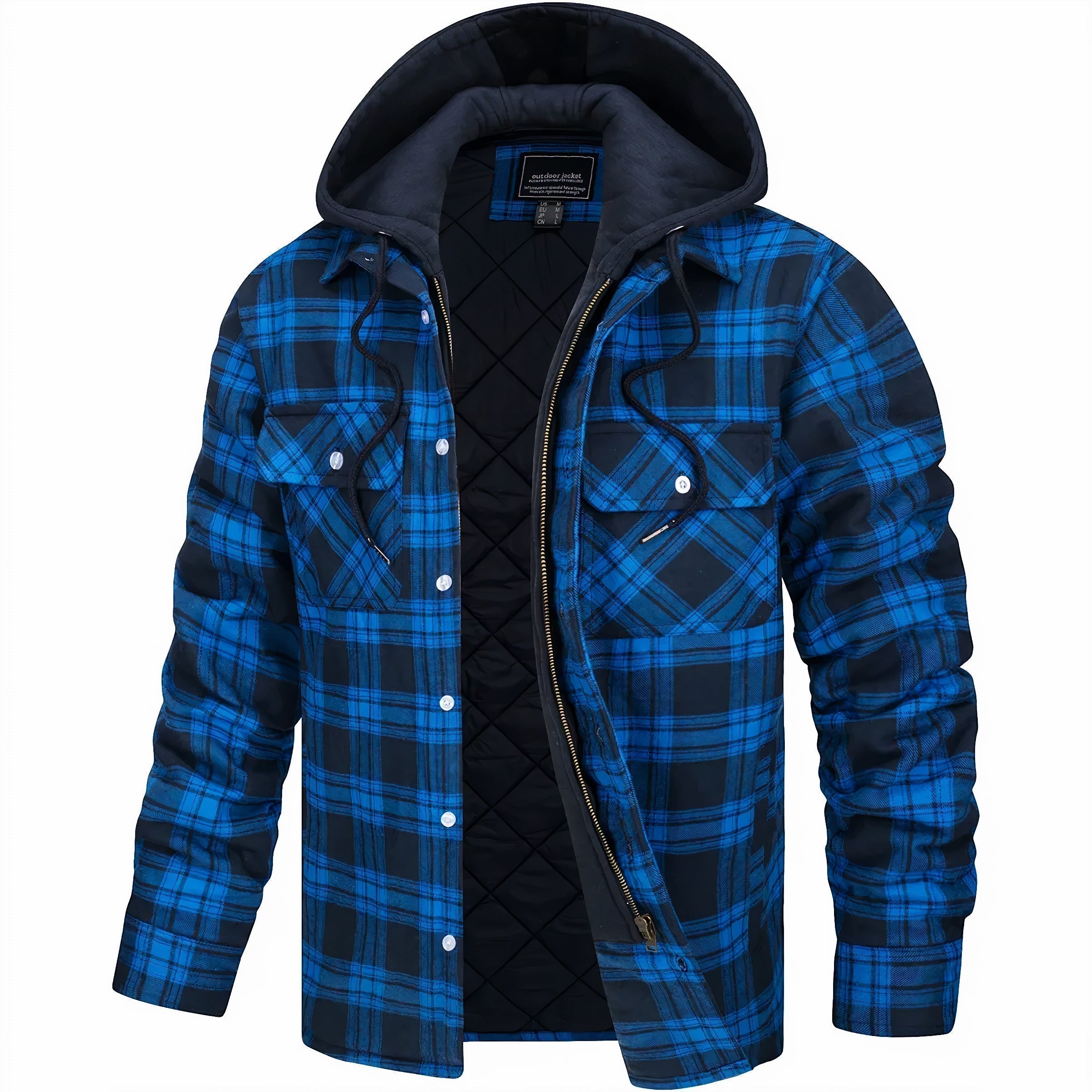 The Calixte™ Checked Zip Jacket