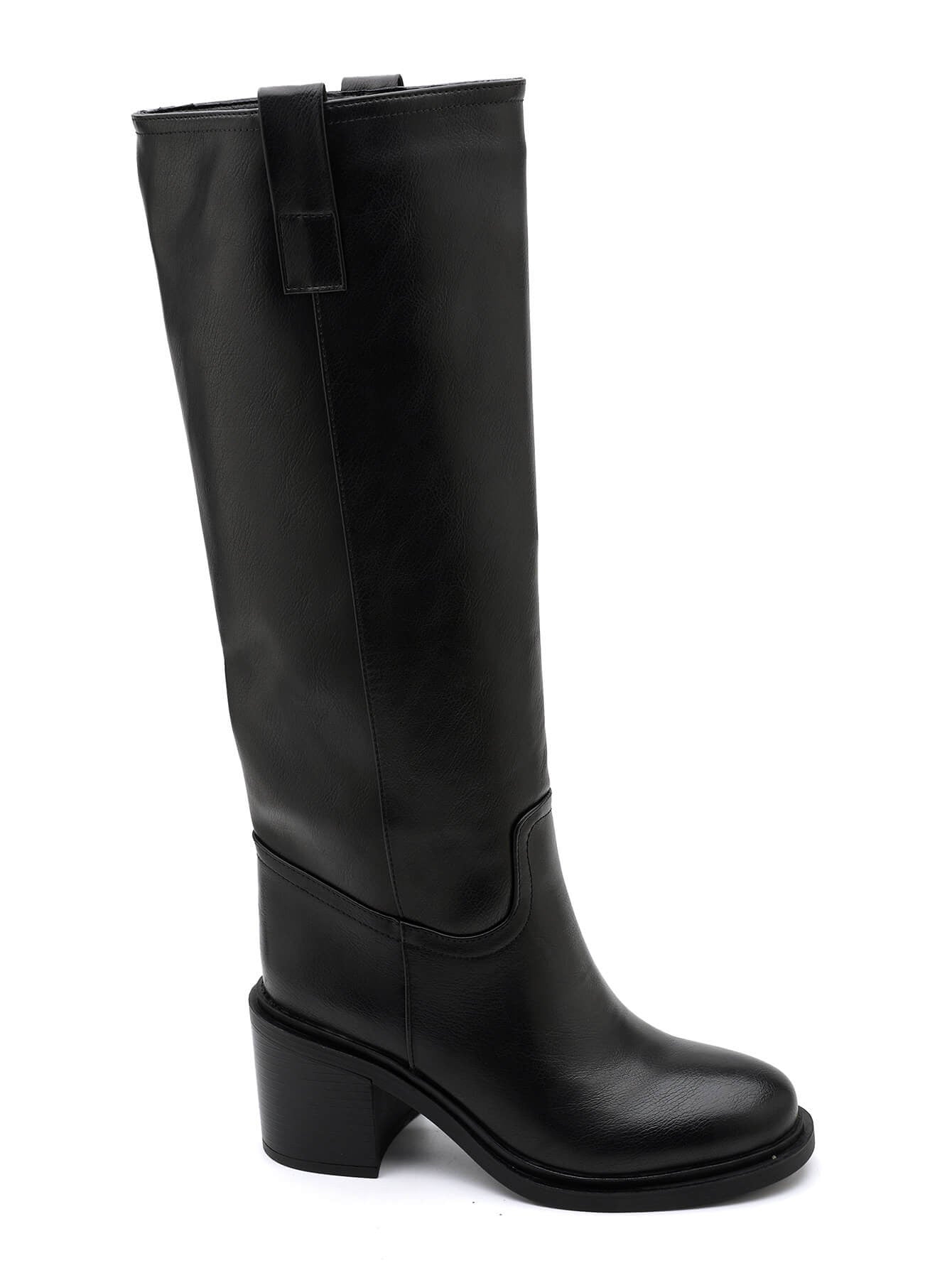 AMIRA™ – High Leather-Look Boots