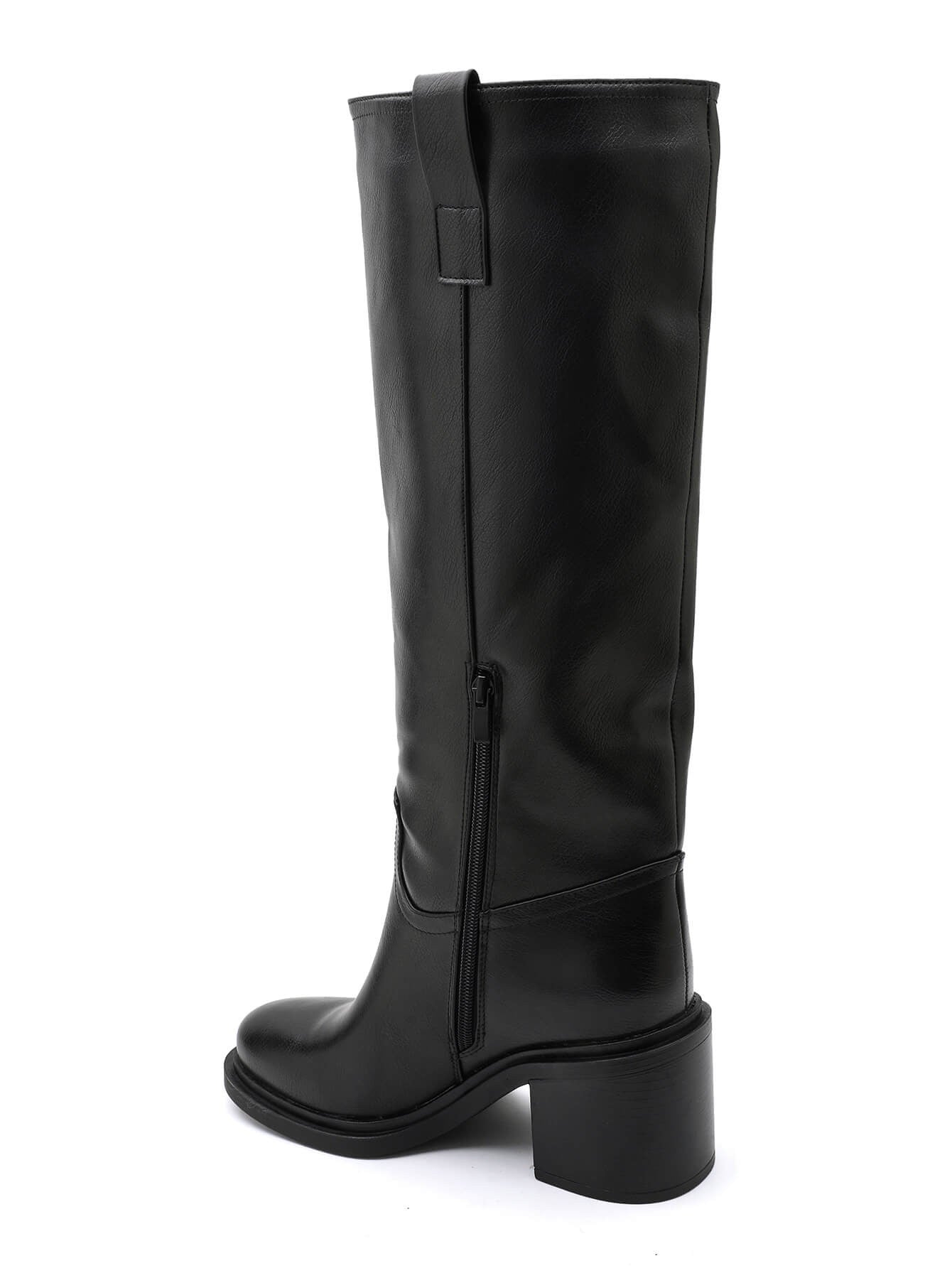 AMIRA™ – High Leather-Look Boots