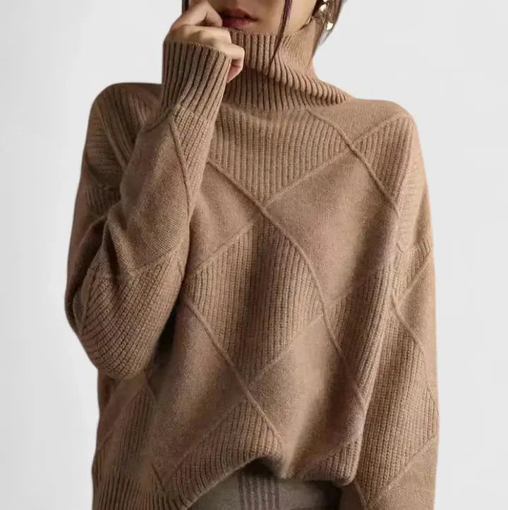 Maelle | Soft High-Neck Sweater Mijn winkel