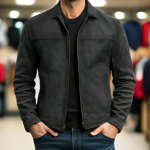 Malcolm Timeless Leather Jacket for Men