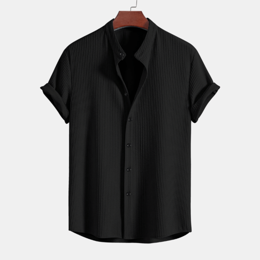Franklin – Men’s Fine-Rib Textured Shirt
