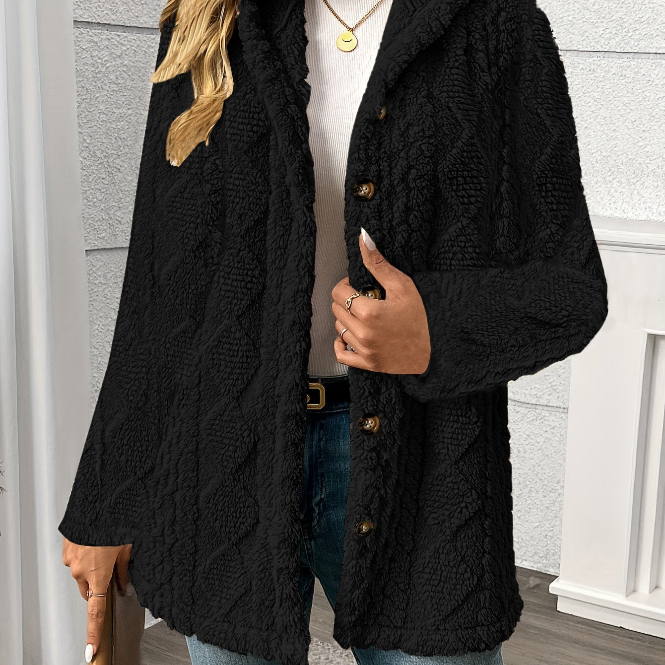 The Amelia Teddy Coat