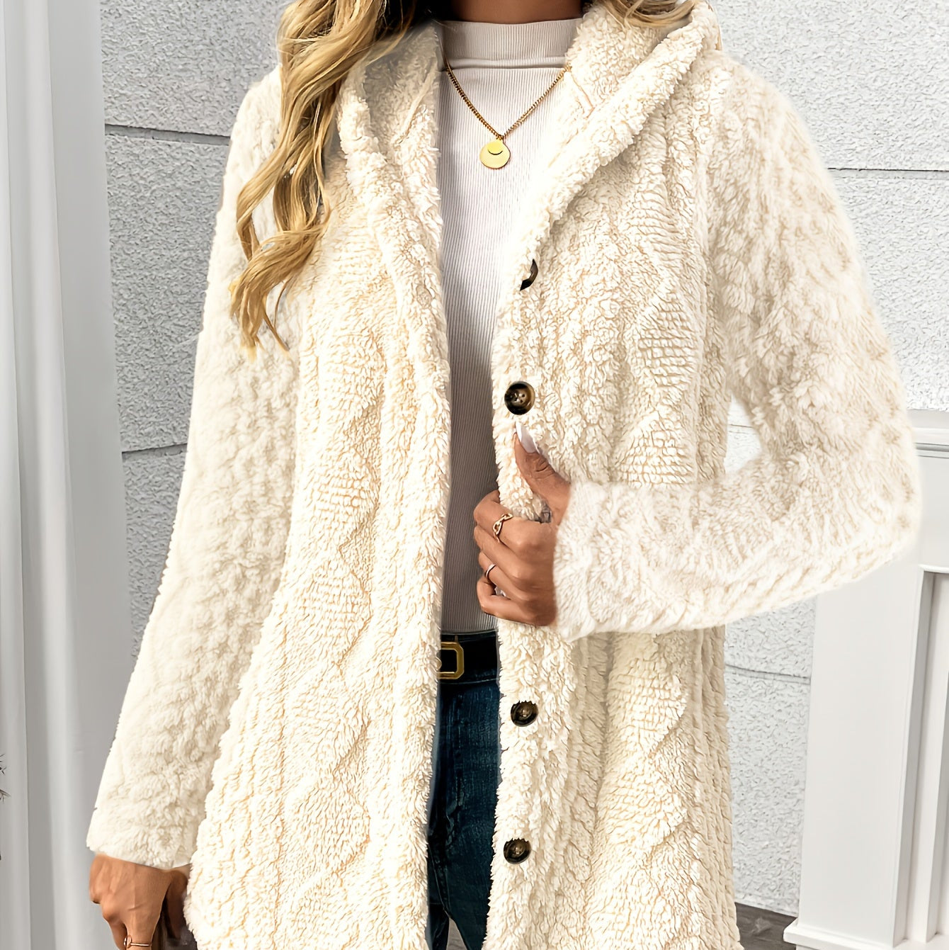 The Amelia Teddy Coat