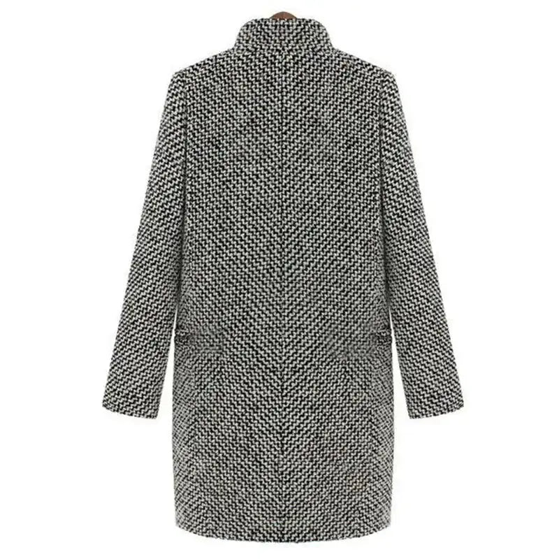 Amara – Signature Tweed Coat Mijn winkel