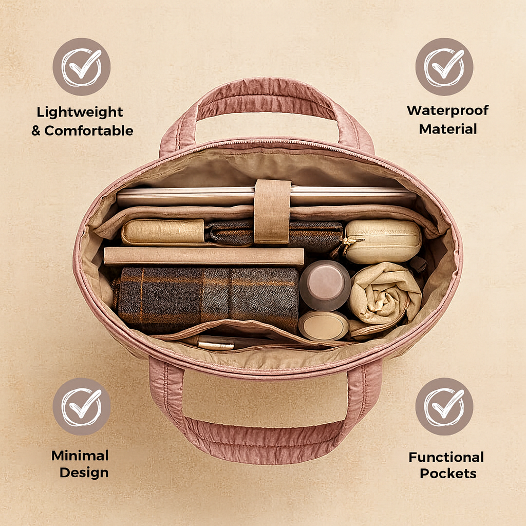 Novara™ – Quilted Tote