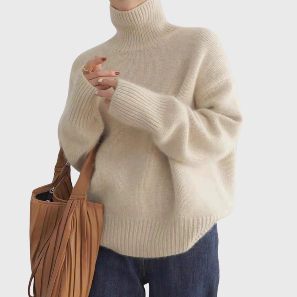 Isabella™ – Wool-Blend Turtleneck