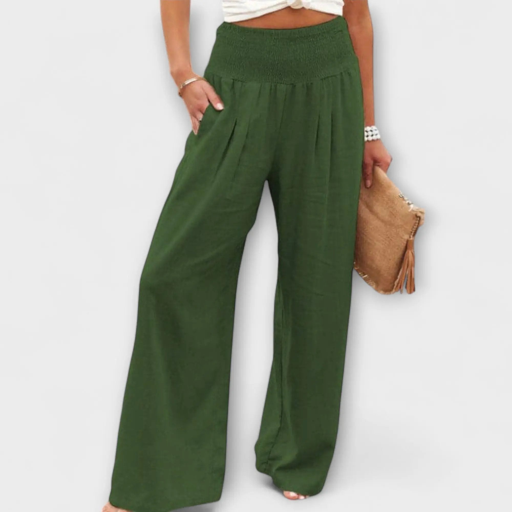 Thearya - Casual Wide Pants Mijn winkel