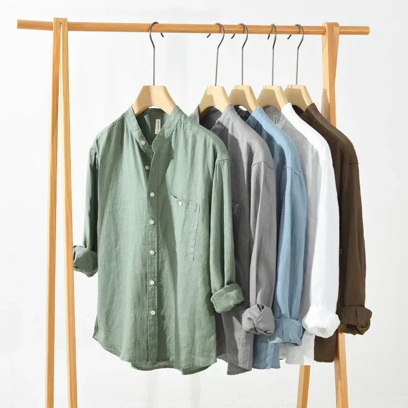 Joey – Men’s 100% Linen Summer Shirt