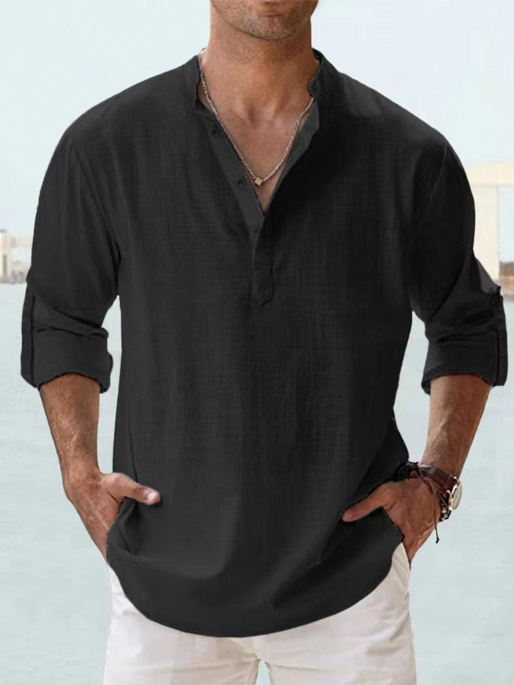 Ugo – Men’s Summer Cotton Casual Shirt