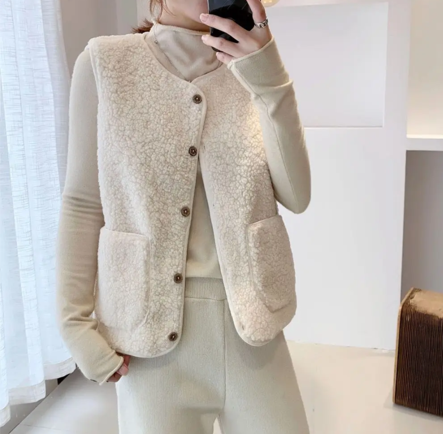 Améliane Wool Blend Cardigan