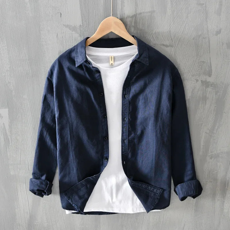 Positano | Cotton-Linen Tailored Shirt