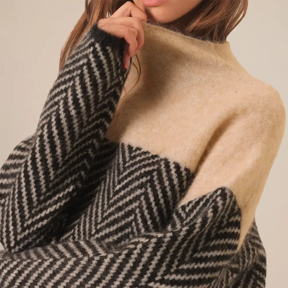Serène | Knit Turtleneck Sweater Mijn winkel
