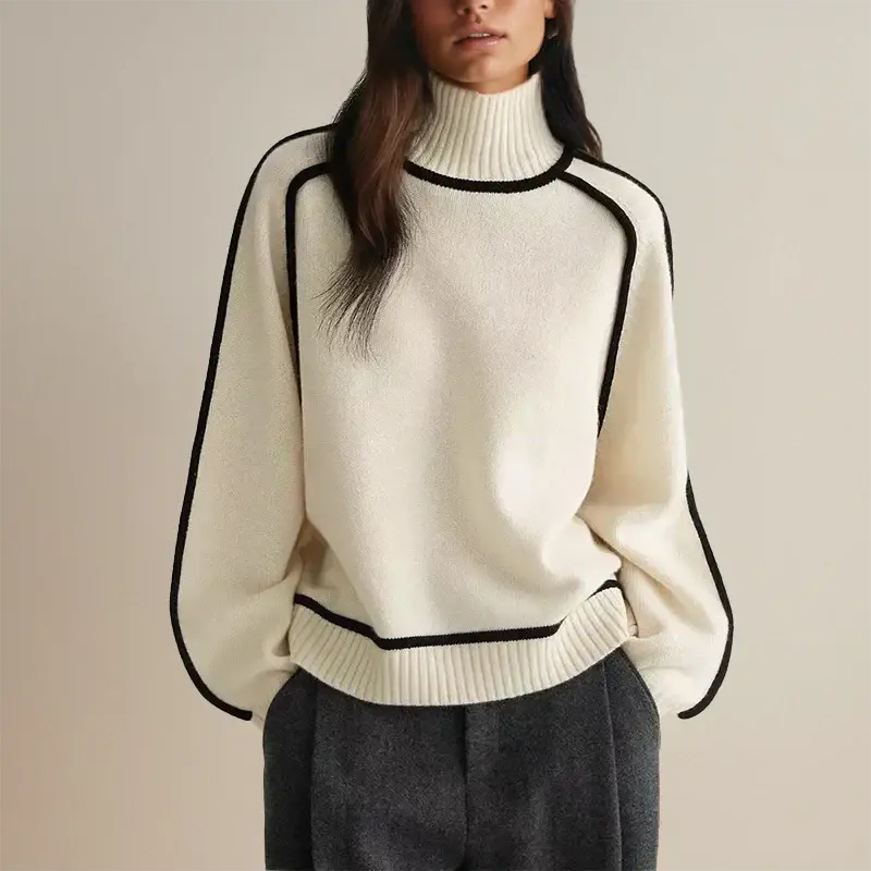 Celeste – Modern Knit Turtleneck Mijn winkel