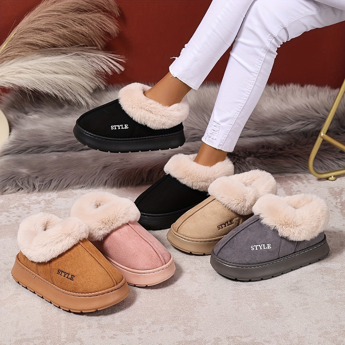 The CozyStep™ Warm Comfort Shoes