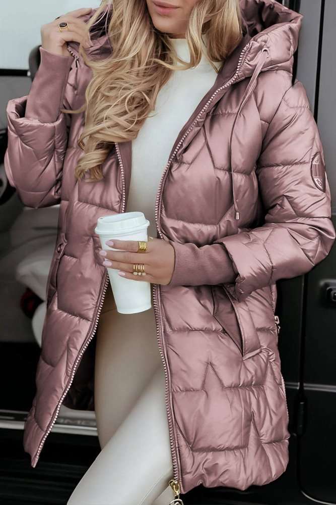Ardela™ Long Quilted Coat